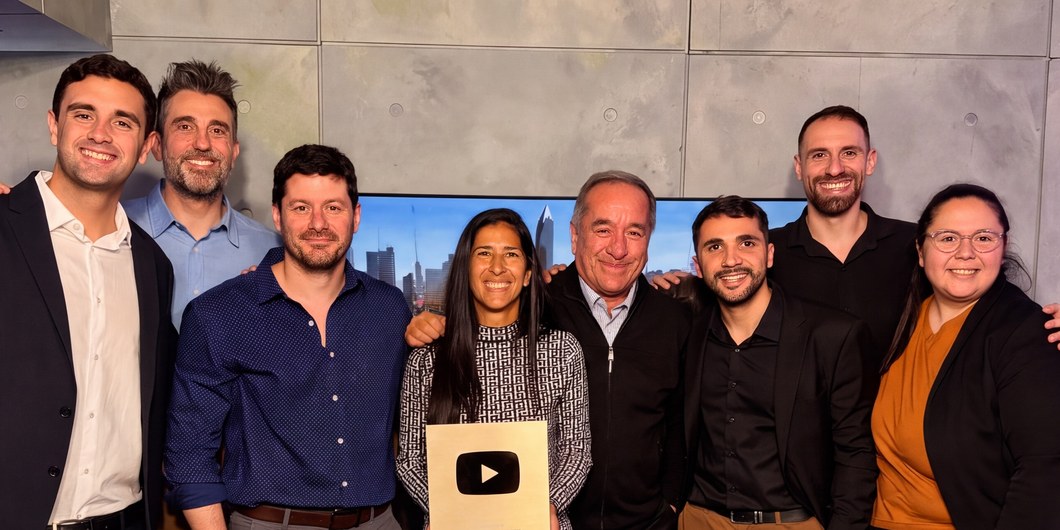 El equipo de Rava en el estudio de La mañana del mercado