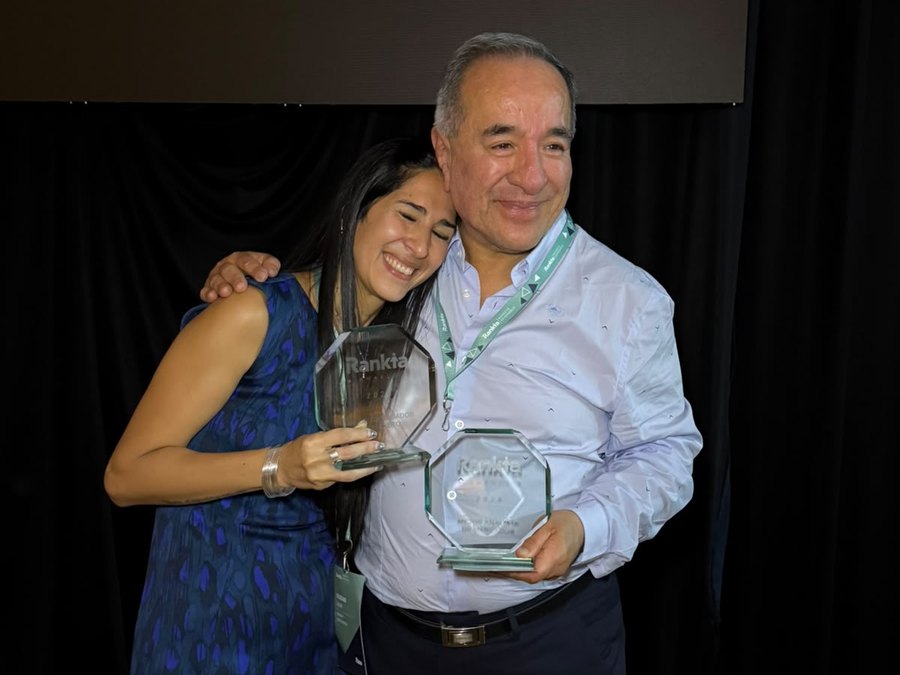 Soledad López y Eduardo Fernández con los Premios Rankia Argentina 2026